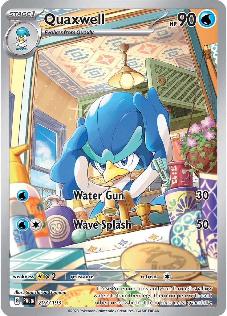 Quaxwell (207/193) [Scarlet & Violet: Paldea Evolved] | Jomio and Rueliete's Cards and Comics