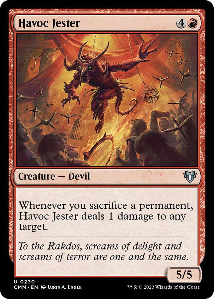 Havoc Jester [Commander Masters] | Jomio and Rueliete's Cards and Comics