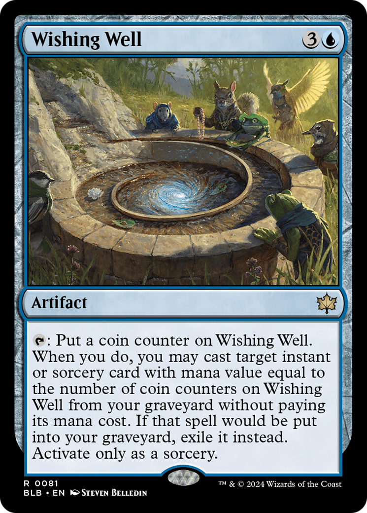 Wishing Well [Bloomburrow] | Jomio and Rueliete's Cards and Comics