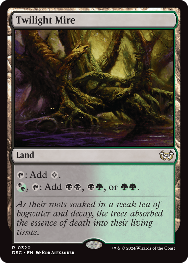 Twilight Mire [Duskmourn: House of Horror Commander] | Jomio and Rueliete's Cards and Comics