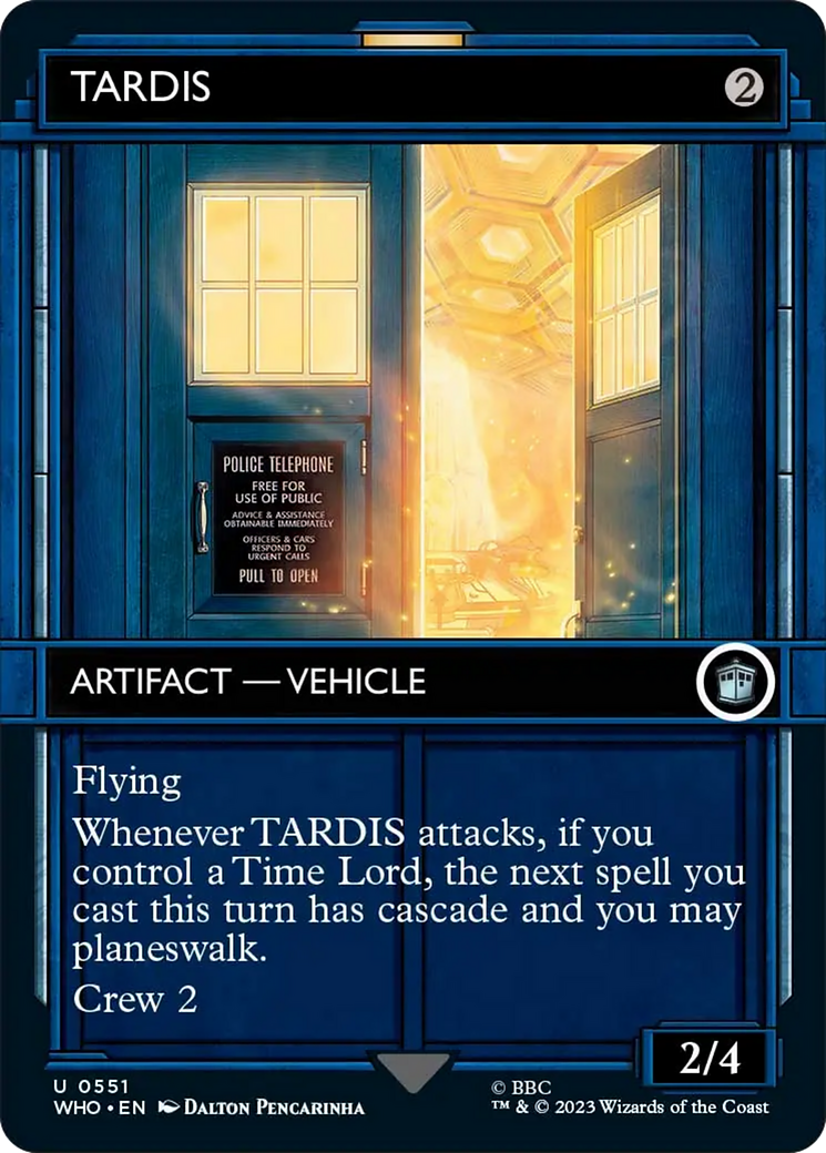 TARDIS (Showcase) [Doctor Who] | Jomio and Rueliete's Cards and Comics