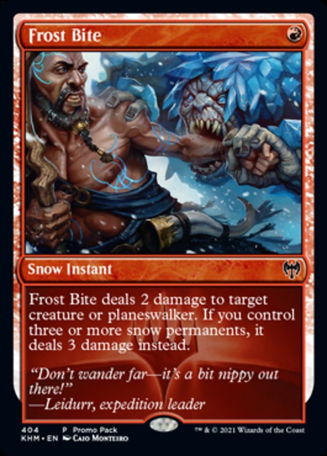 Frost Bite (Promo Pack) [Kaldheim Promos] | Jomio and Rueliete's Cards and Comics