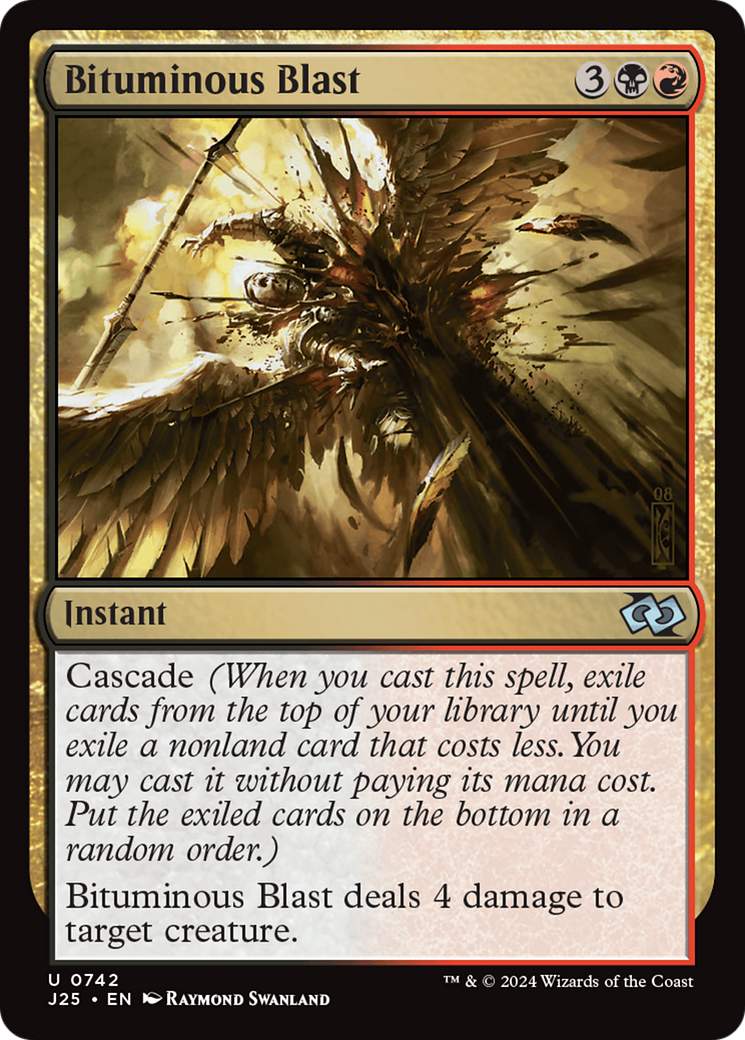 Bituminous Blast [Foundations Jumpstart] | Jomio and Rueliete's Cards and Comics