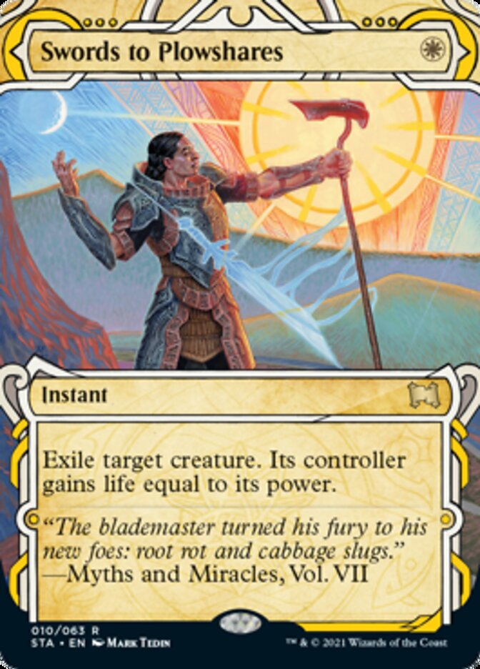 Swords to Plowshares [Strixhaven: School of Mages Mystical Archive] | Jomio and Rueliete's Cards and Comics