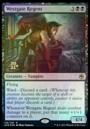 Westgate Regent [Dungeons & Dragons: Adventures in the Forgotten Realms Prerelease Promos] | Jomio and Rueliete's Cards and Comics