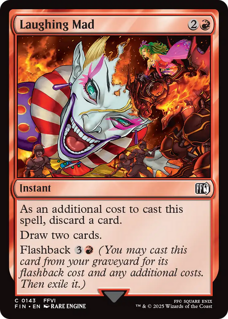 Laughing Mad [FINAL FANTASY] | Jomio and Rueliete's Cards and Comics