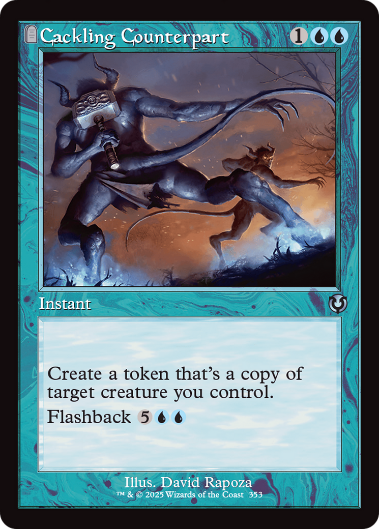 Cackling Counterpart (Retro Frame) [Innistrad Remastered] | Jomio and Rueliete's Cards and Comics