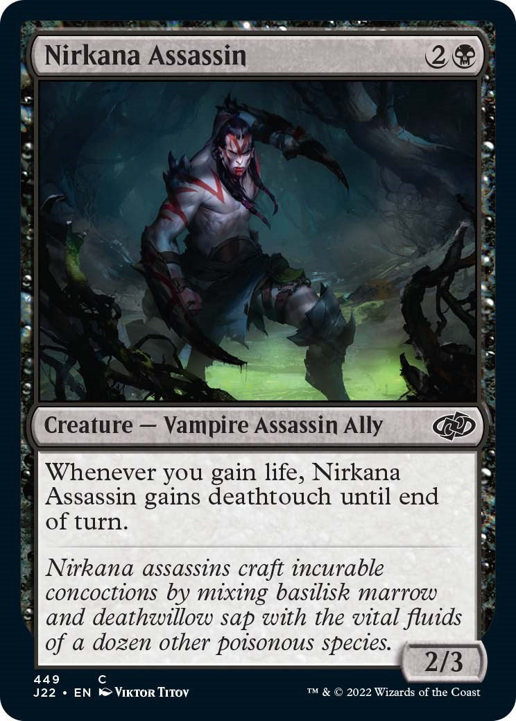 Nirkana Assassin [Jumpstart 2022] | Jomio and Rueliete's Cards and Comics
