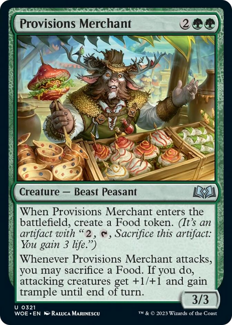 Provisions Merchant [Wilds of Eldraine] | Jomio and Rueliete's Cards and Comics