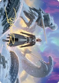 Search for Glory Art Card (Gold-Stamped Signature) [Kaldheim Art Series] | Jomio and Rueliete's Cards and Comics