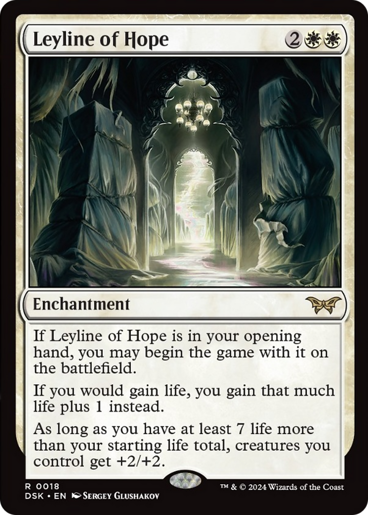 Leyline of Hope [Duskmourn: House of Horror] | Jomio and Rueliete's Cards and Comics