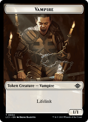 Vampire // Bat Double-Sided Token [The Lost Caverns of Ixalan Tokens] | Jomio and Rueliete's Cards and Comics