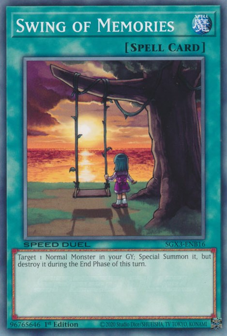 Swing of Memories [SGX3-ENB16] Common | Jomio and Rueliete's Cards and Comics