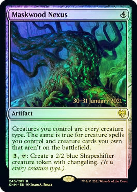 Maskwood Nexus [Kaldheim Prerelease Promos] | Jomio and Rueliete's Cards and Comics