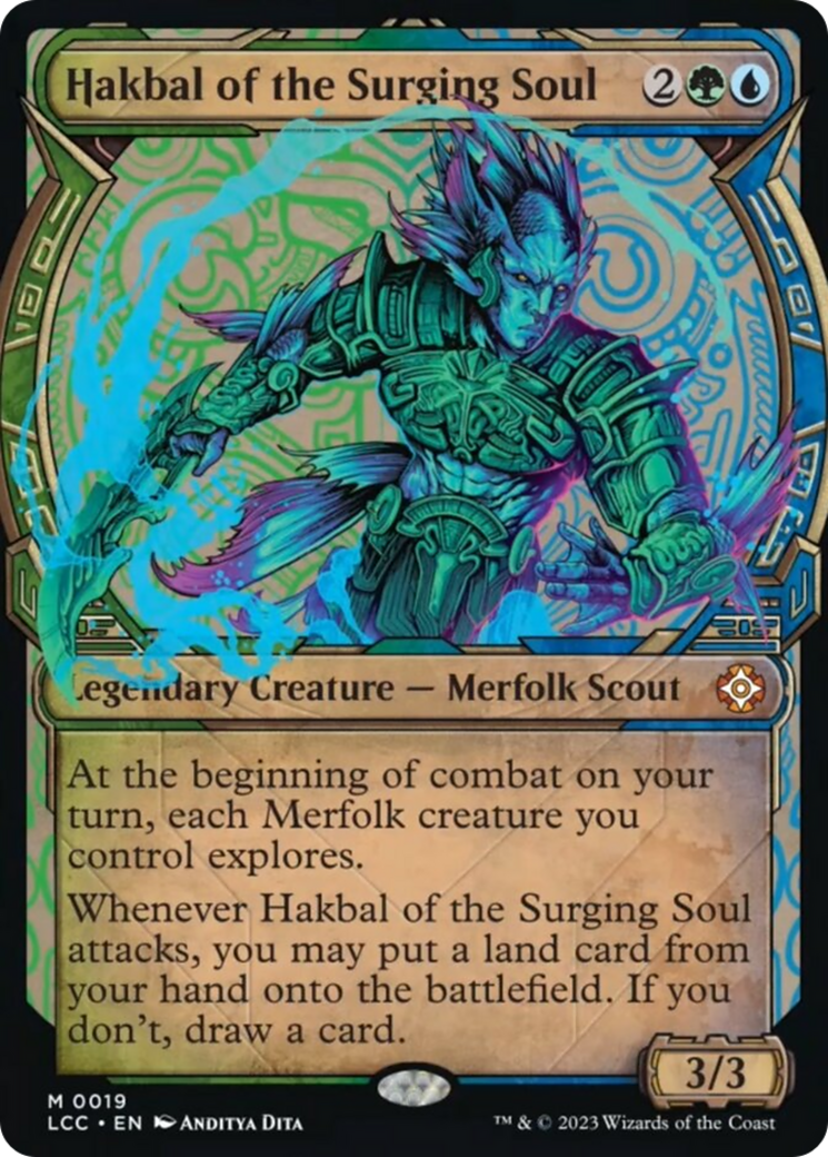 Hakbal of the Surging Soul (Showcase) [The Lost Caverns of Ixalan Commander] | Jomio and Rueliete's Cards and Comics