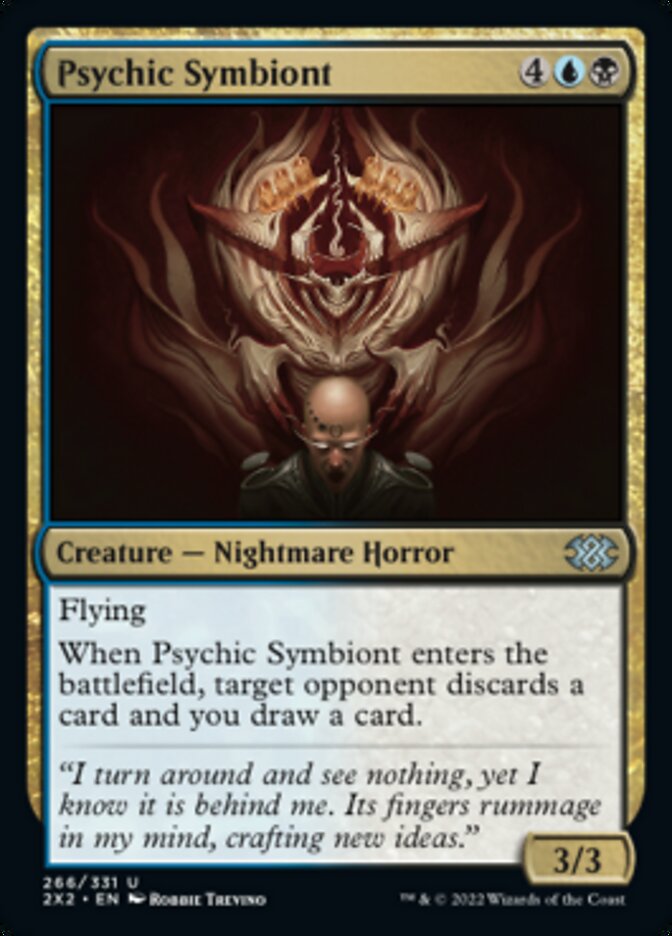 Psychic Symbiont [Double Masters 2022] | Jomio and Rueliete's Cards and Comics