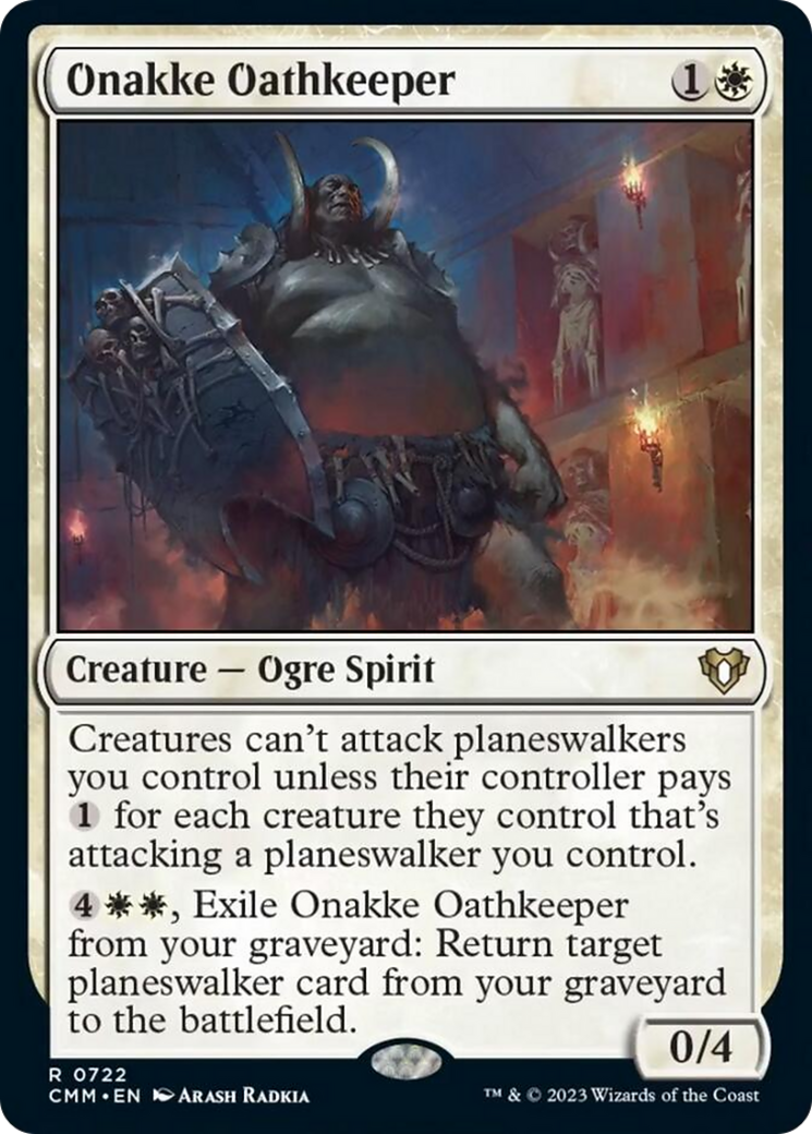 Onakke Oathkeeper [Commander Masters] | Jomio and Rueliete's Cards and Comics