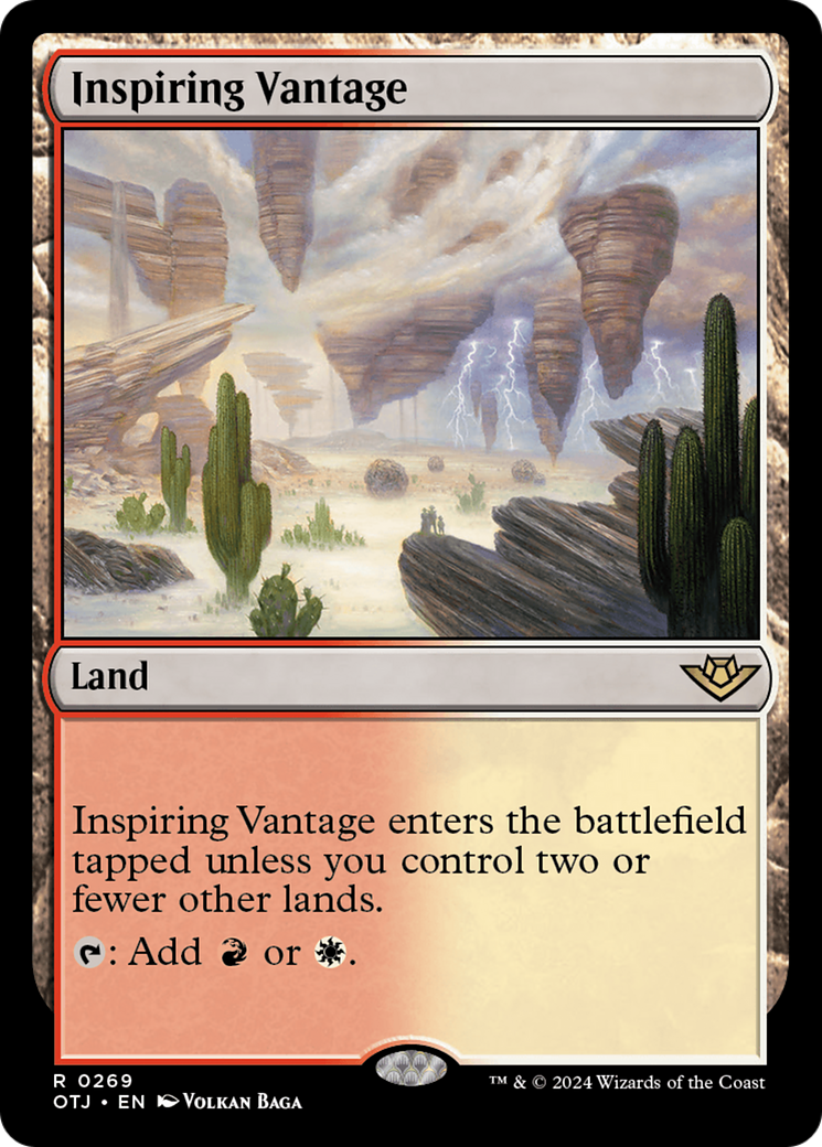 Inspiring Vantage [Outlaws of Thunder Junction] | Jomio and Rueliete's Cards and Comics