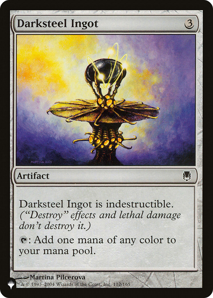 Darksteel Ingot [The List] | Jomio and Rueliete's Cards and Comics