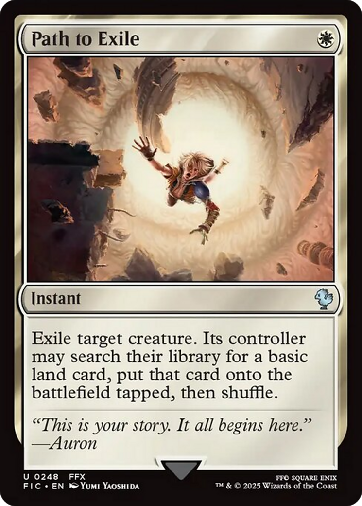 Path to Exile [FINAL FANTASY Commander] | Jomio and Rueliete's Cards and Comics