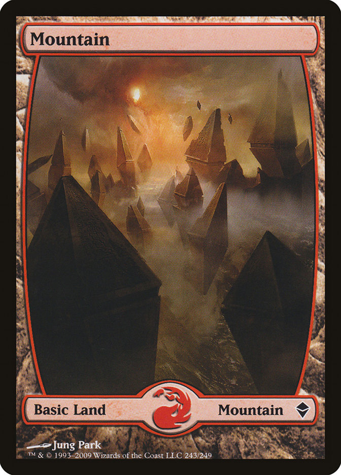 Mountain (243) [Zendikar] | Jomio and Rueliete's Cards and Comics