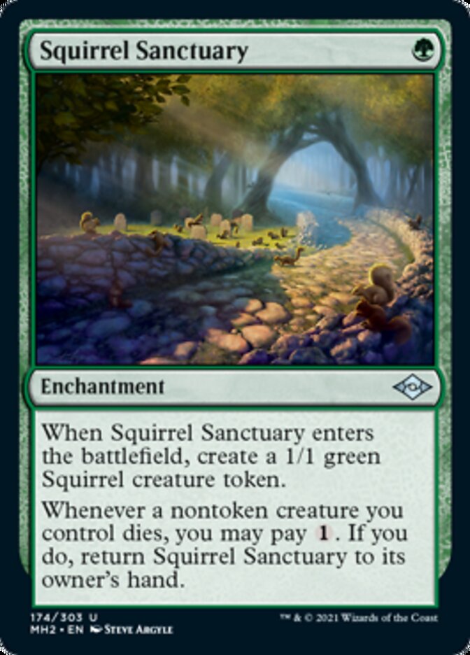 Squirrel Sanctuary [Modern Horizons 2] | Jomio and Rueliete's Cards and Comics