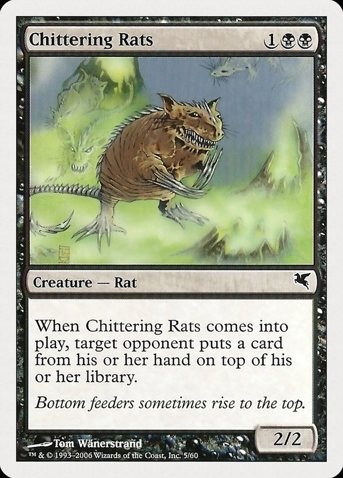 Chittering Rats (5) [Hachette UK] | Jomio and Rueliete's Cards and Comics