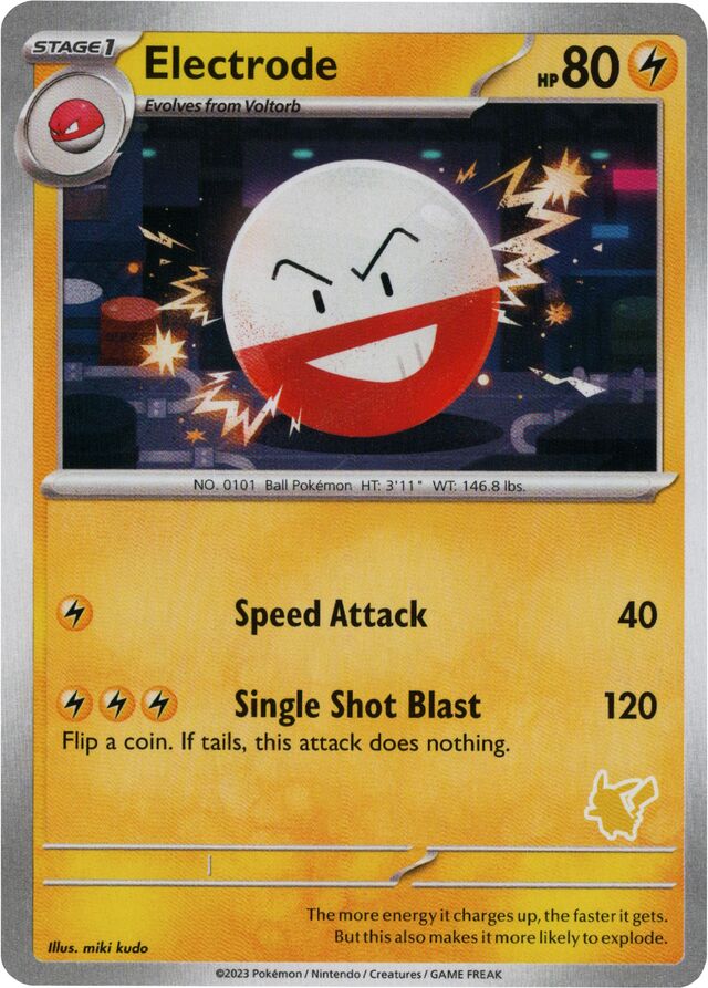 Electrode [My First Battle] | Jomio and Rueliete's Cards and Comics