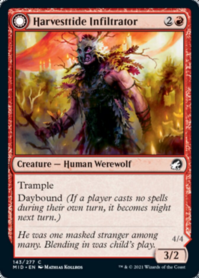 Harvesttide Infiltrator // Harvesttide Assailant [Innistrad: Midnight Hunt] | Jomio and Rueliete's Cards and Comics