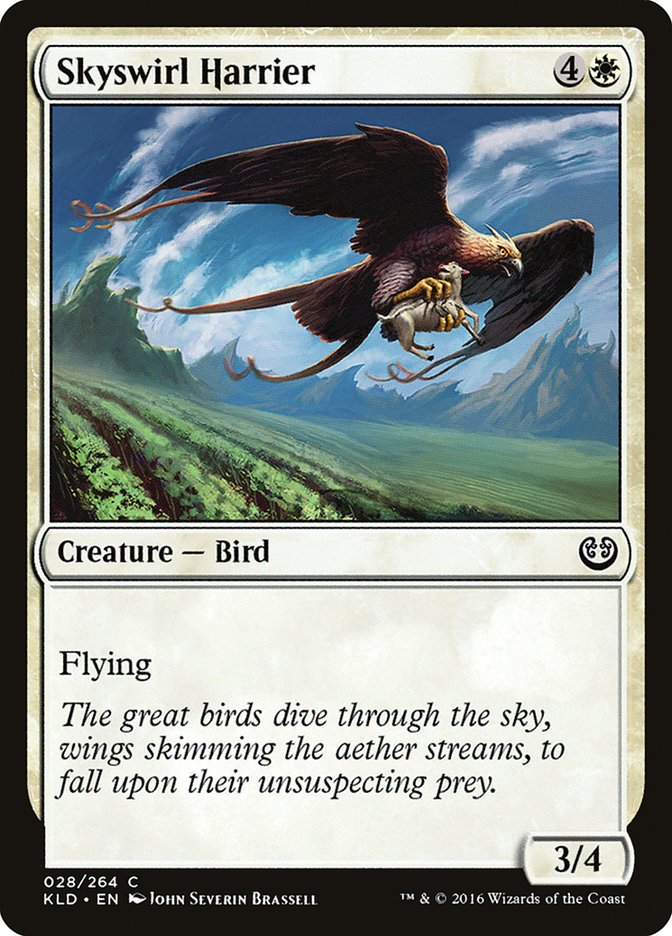 Skyswirl Harrier [Kaladesh] | Jomio and Rueliete's Cards and Comics