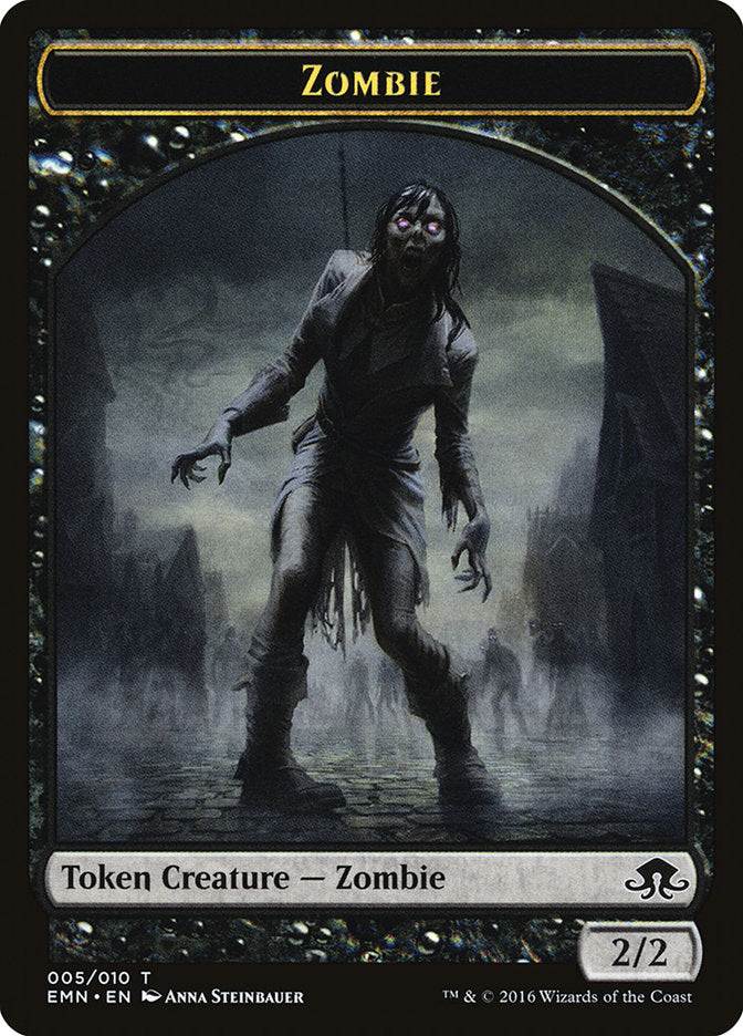 Zombie Token (005/010) [Eldritch Moon Tokens] | Jomio and Rueliete's Cards and Comics