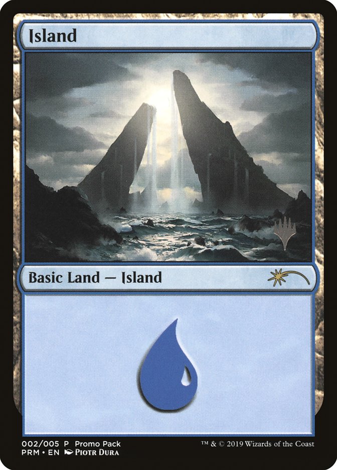 Island (2) [Core Set 2020 Promo Pack] | Jomio and Rueliete's Cards and Comics