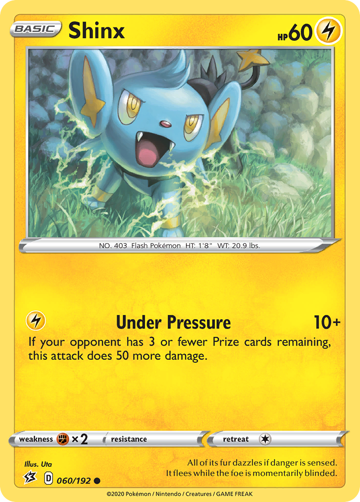 Shinx (060/192) [Sword & Shield: Rebel Clash] | Jomio and Rueliete's Cards and Comics