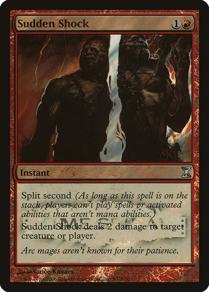 Sudden Shock [Time Spiral Promos] | Jomio and Rueliete's Cards and Comics