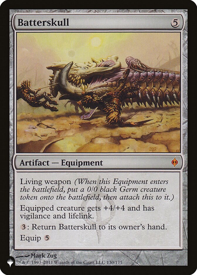 Batterskull [The List] | Jomio and Rueliete's Cards and Comics