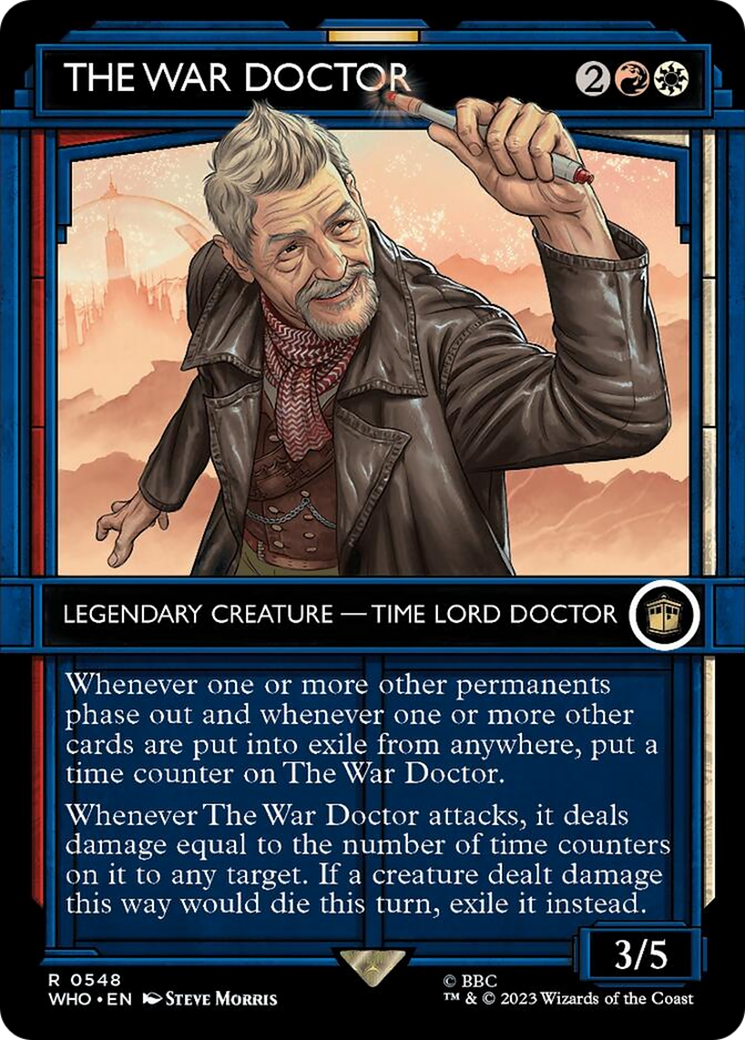 The War Doctor (Showcase) [Doctor Who] | Jomio and Rueliete's Cards and Comics