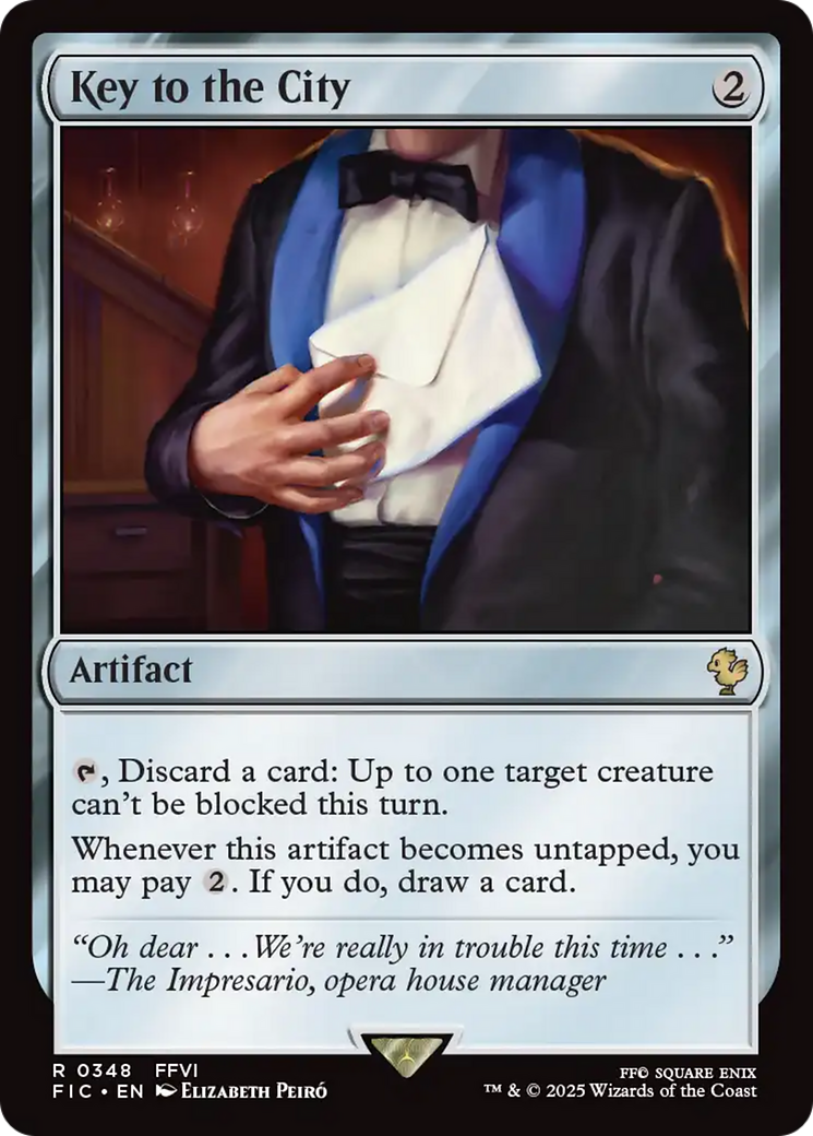 Key to the City [FINAL FANTASY Commander] | Jomio and Rueliete's Cards and Comics