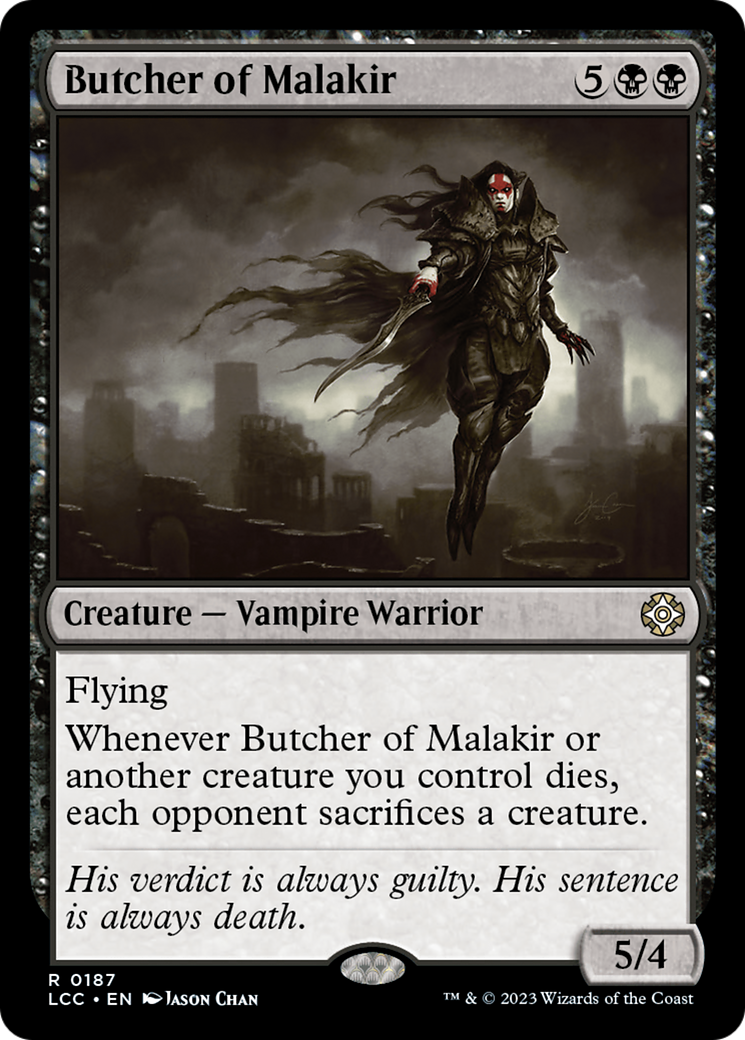 Butcher of Malakir [The Lost Caverns of Ixalan Commander] | Jomio and Rueliete's Cards and Comics