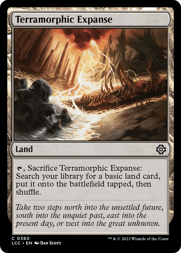 Terramorphic Expanse [The Lost Caverns of Ixalan Commander] | Jomio and Rueliete's Cards and Comics