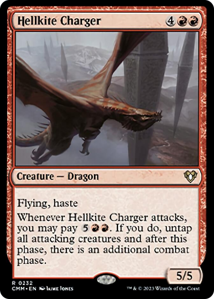 Hellkite Charger [Commander Masters] | Jomio and Rueliete's Cards and Comics