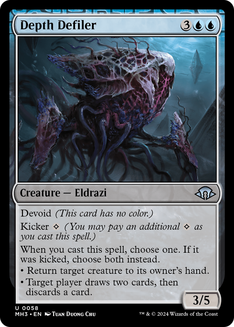 Depth Defiler [Modern Horizons 3] | Jomio and Rueliete's Cards and Comics