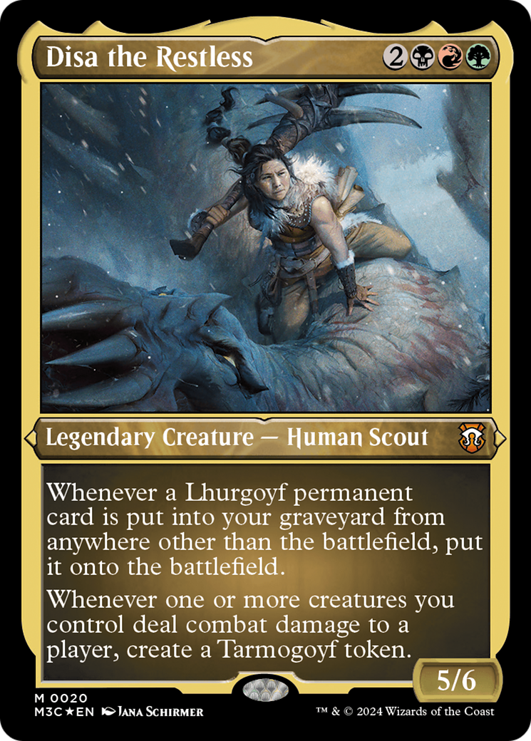 Disa the Restless (Foil Etched) [Modern Horizons 3 Commander] | Jomio and Rueliete's Cards and Comics