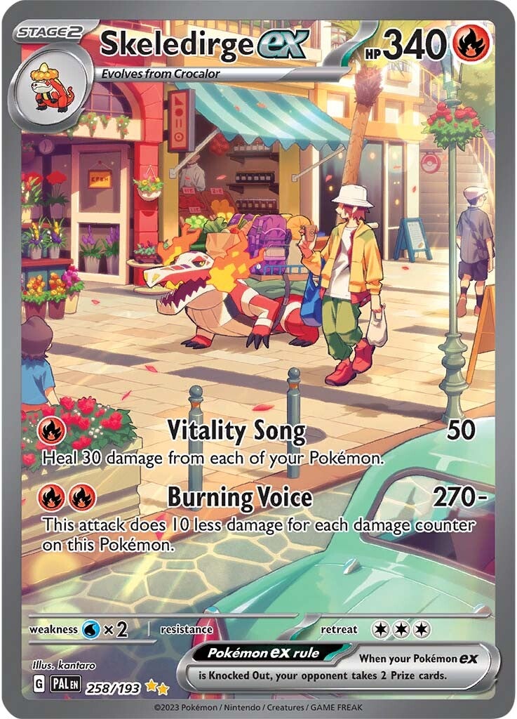 Skeledirge ex (258/193) [Scarlet & Violet: Paldea Evolved] | Jomio and Rueliete's Cards and Comics