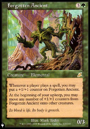 Forgotten Ancient [The List] | Jomio and Rueliete's Cards and Comics
