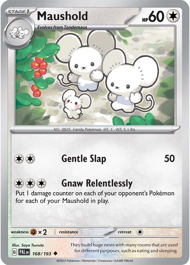 Maushold (168/193) [Scarlet & Violet: Paldea Evolved] | Jomio and Rueliete's Cards and Comics
