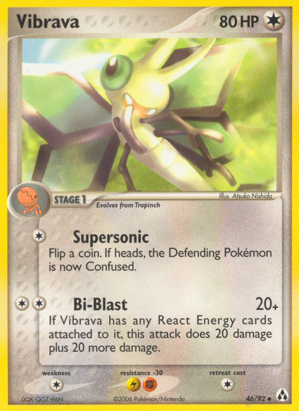 Vibrava (46/92) [EX: Legend Maker] | Jomio and Rueliete's Cards and Comics