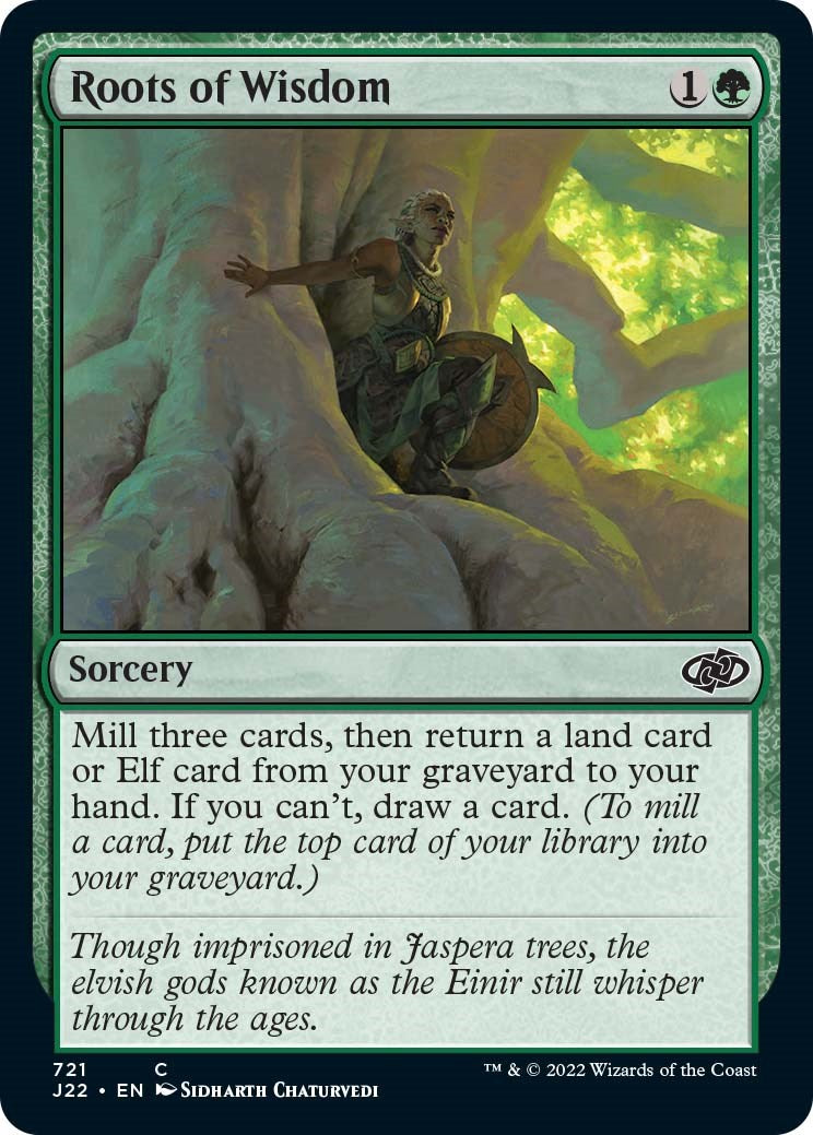 Roots of Wisdom [Jumpstart 2022] | Jomio and Rueliete's Cards and Comics