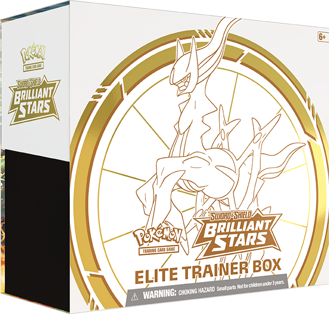 Sword & Shield: Brilliant Stars - Elite Trainer Box | Jomio and Rueliete's Cards and Comics