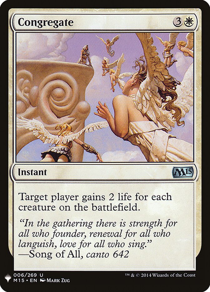 Congregate [Mystery Booster] | Jomio and Rueliete's Cards and Comics
