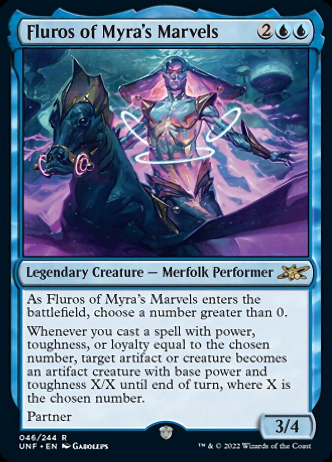 Fluros of Myra's Marvels [Unfinity] | Jomio and Rueliete's Cards and Comics